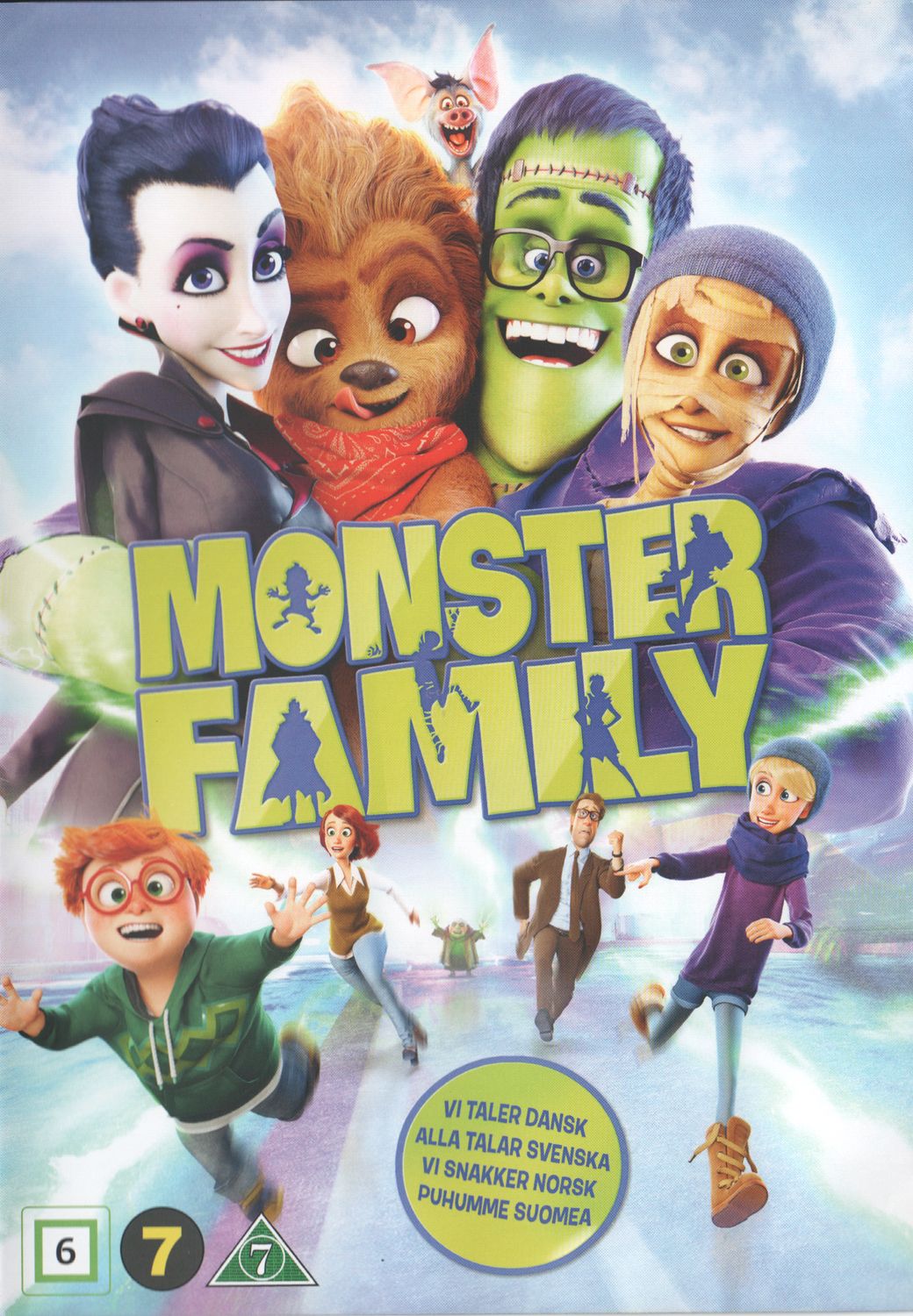 Monster Family (2018) DVD