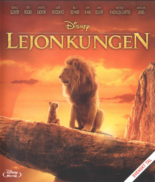 The Lion King (2019) Blu-ray, Swedish Edition