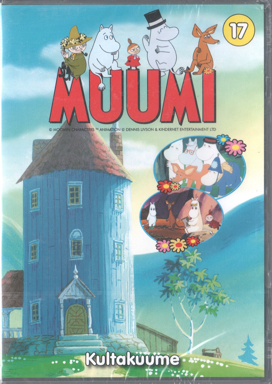Muumi 17 Kultakuume (1990) DVD, Mumin