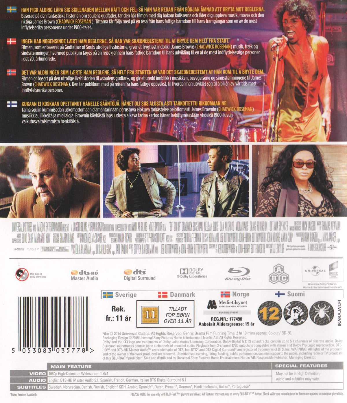 Get on Up (2014) Blu-ray