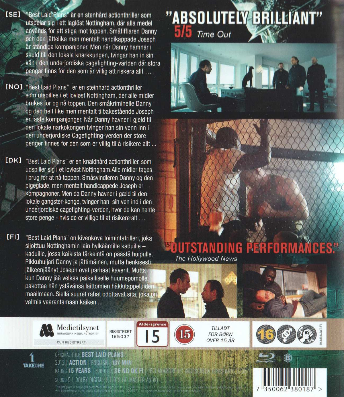 Best Laid Plans (2012) Blu-ray