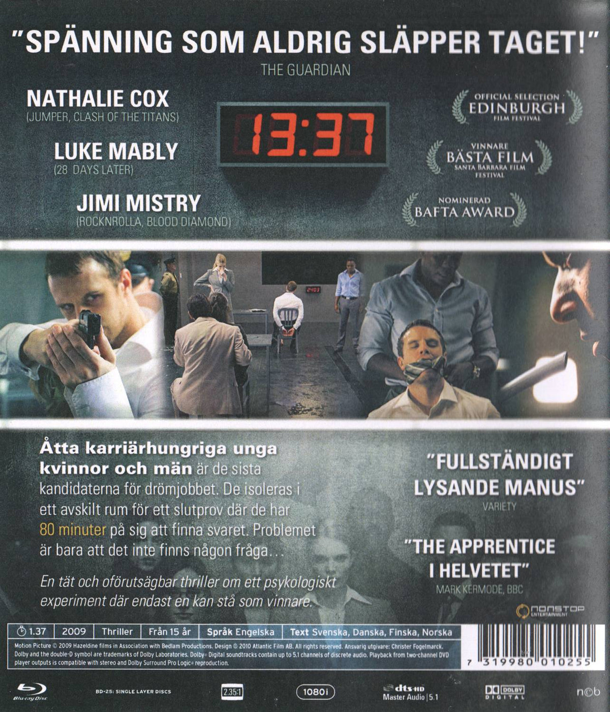 Exam (2009) Blu-ray