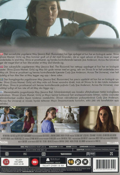 Bleeding Heart (2015) DVD