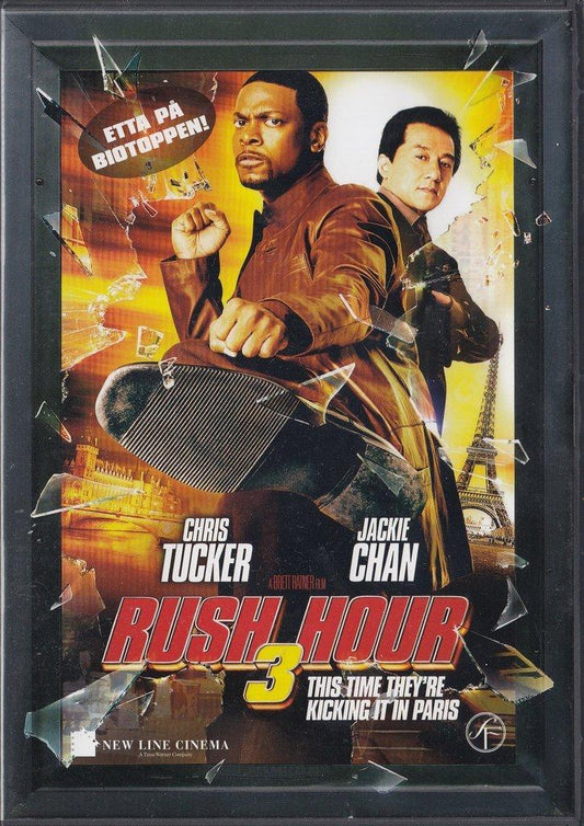 Rush Hour 3 (2006) DVD, Swedish Edition