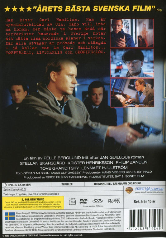 Täcknamn Coq Rogue (1989) DVD