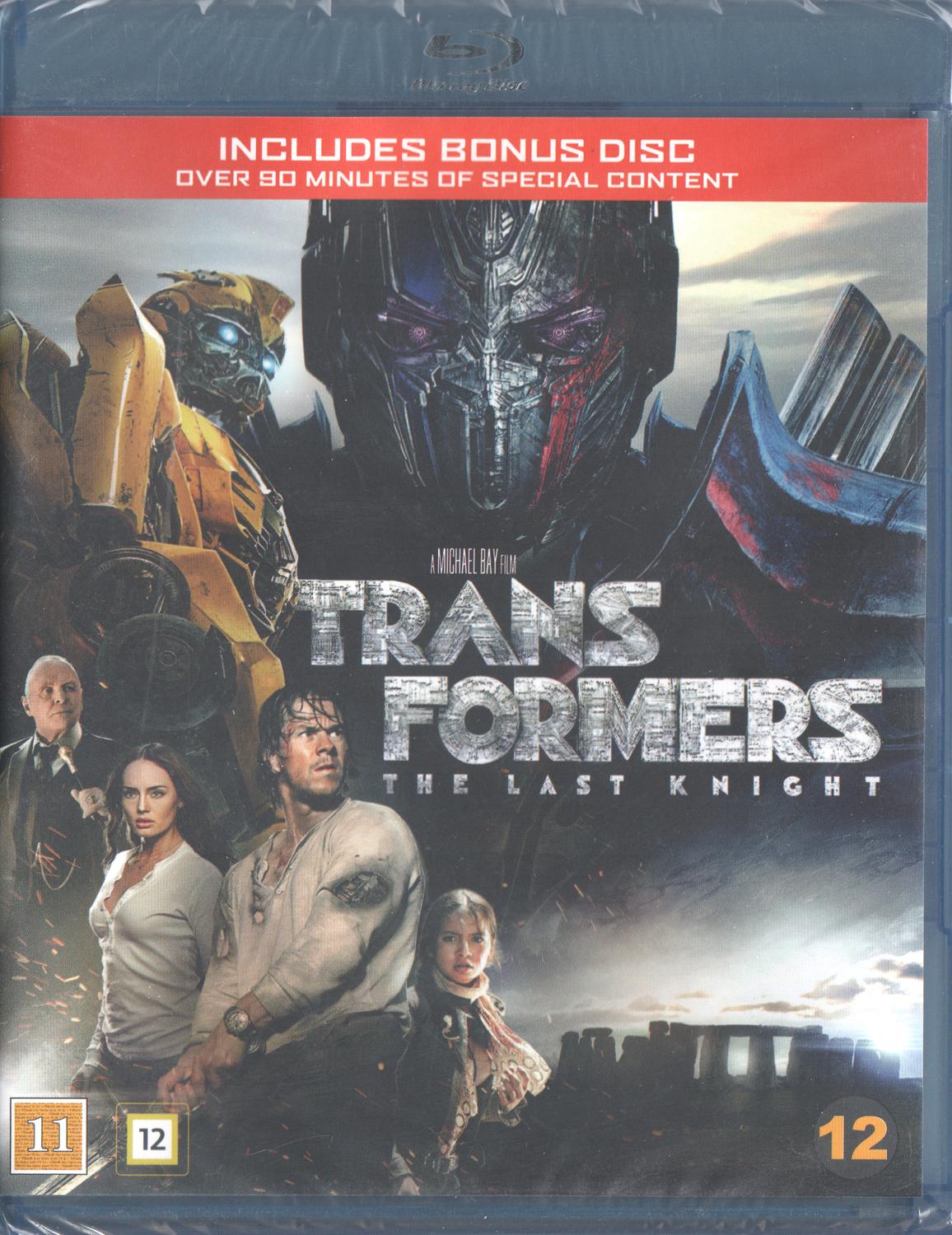 Transformers The Last Knight (2017) Blu-ray