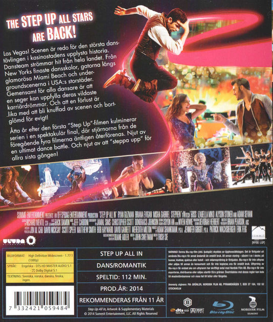 Step Up All In (2014) Blu-ray