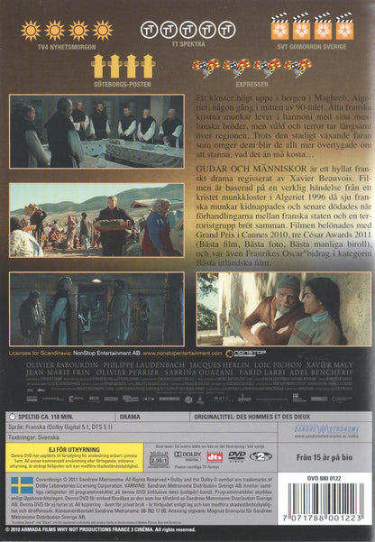 Des Hommes Et Des Dieux (2010) DVD