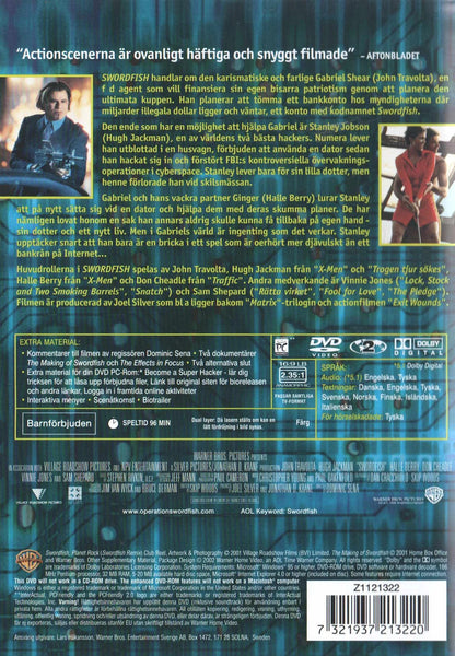 Swordfish (2001) DVD