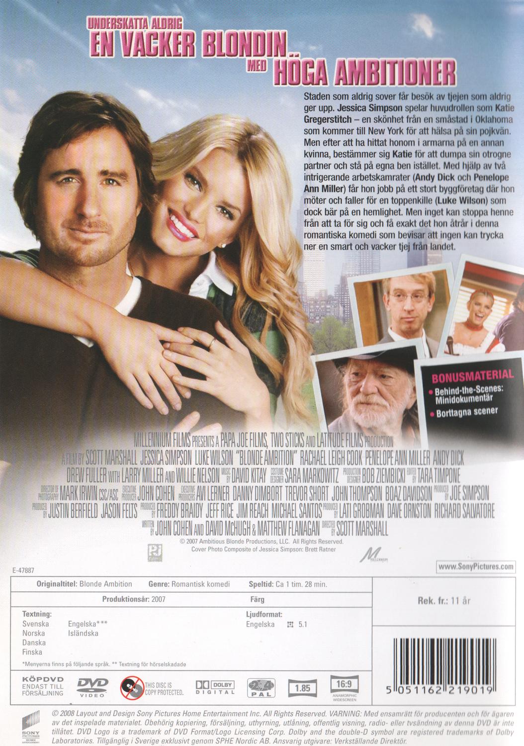 Blonde Ambition (2007) DVD