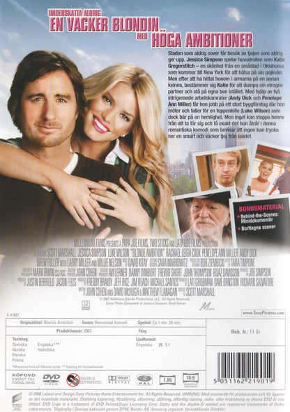 Blonde Ambition (2007) DVD