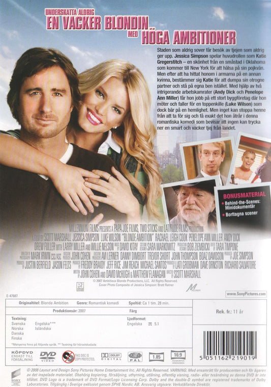 Blonde Ambition (2007) DVD