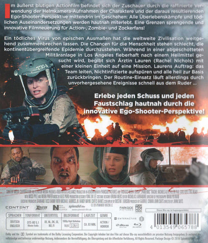 Pandemic (2016) Blu-ray, UNCUT