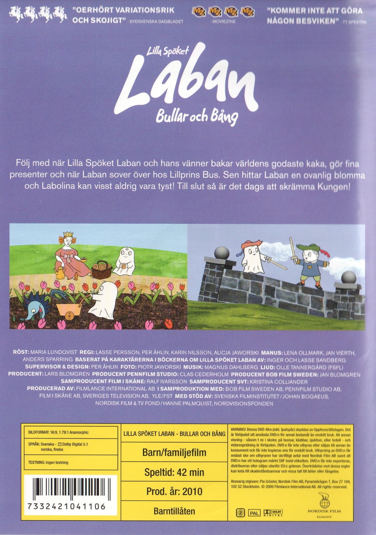 Lilla Späket Labal Bullar Och Bång (2010) DVD