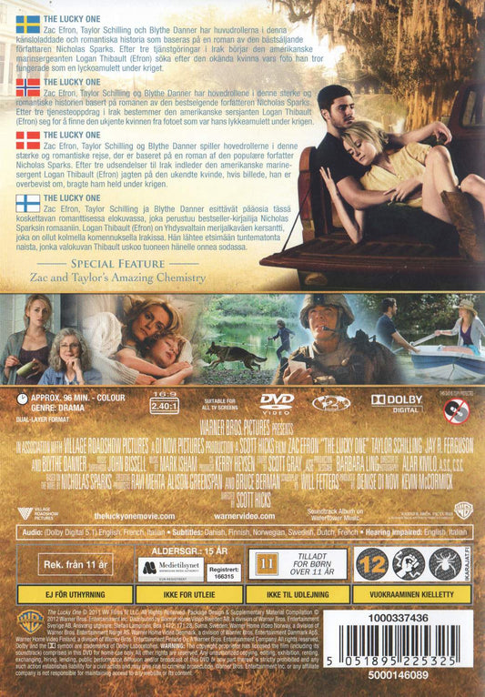 The Lucky One (2012) DVD
