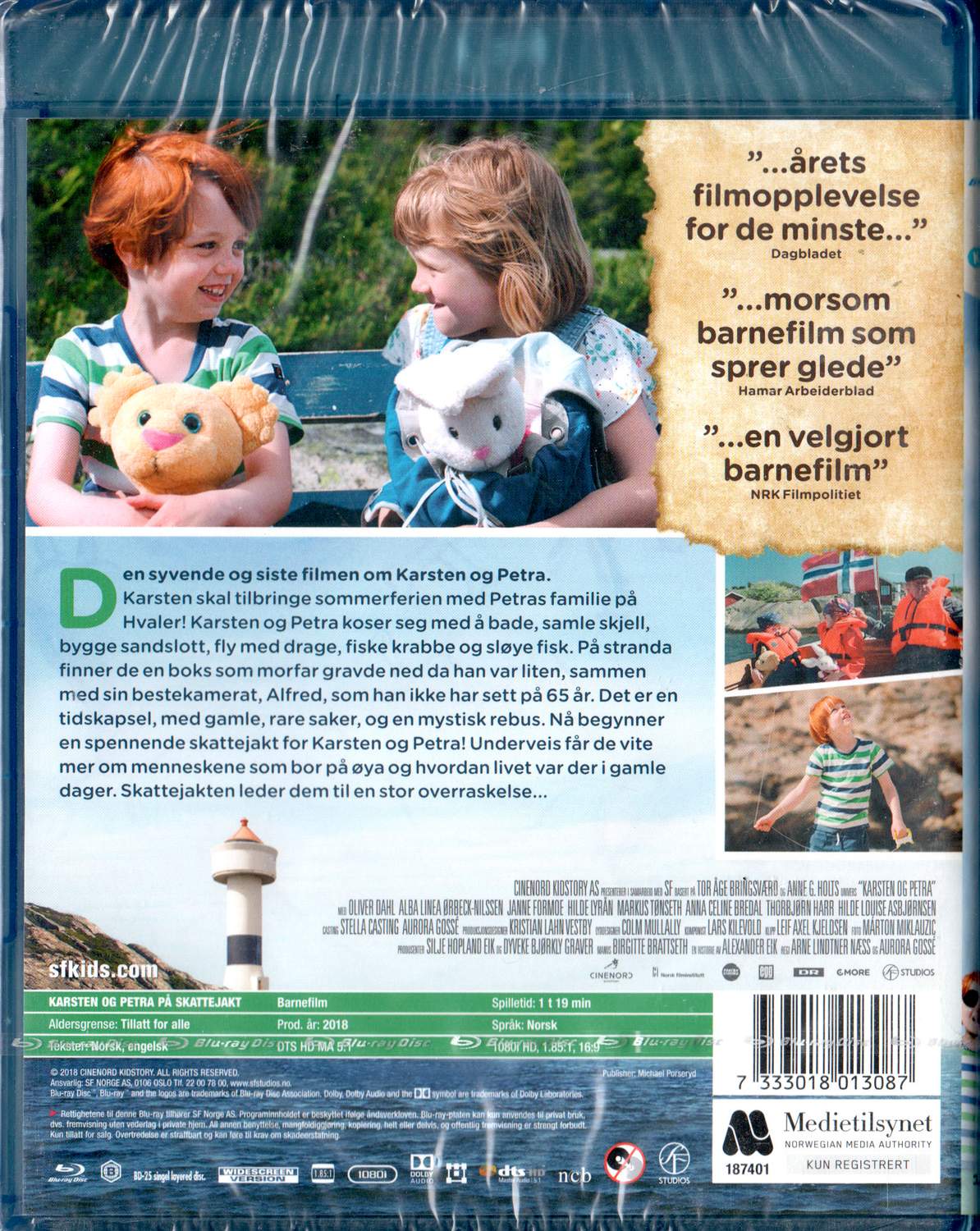 Karsten Og Petra På Skattejakt (2018) Blu-ray