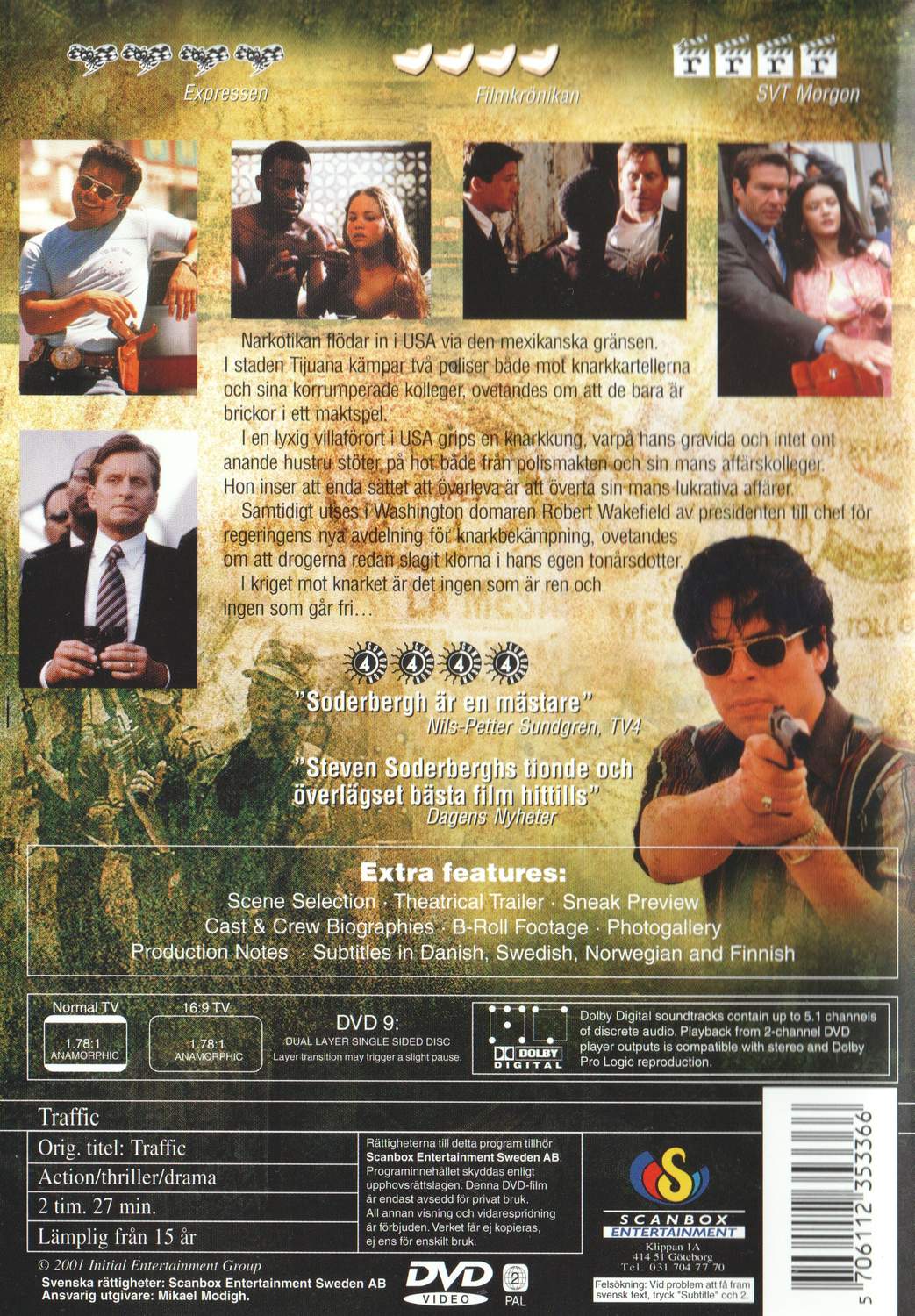 Traffic (2001) DVD