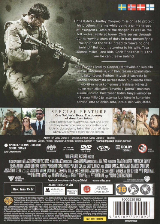 American Sniper (2014) DVD