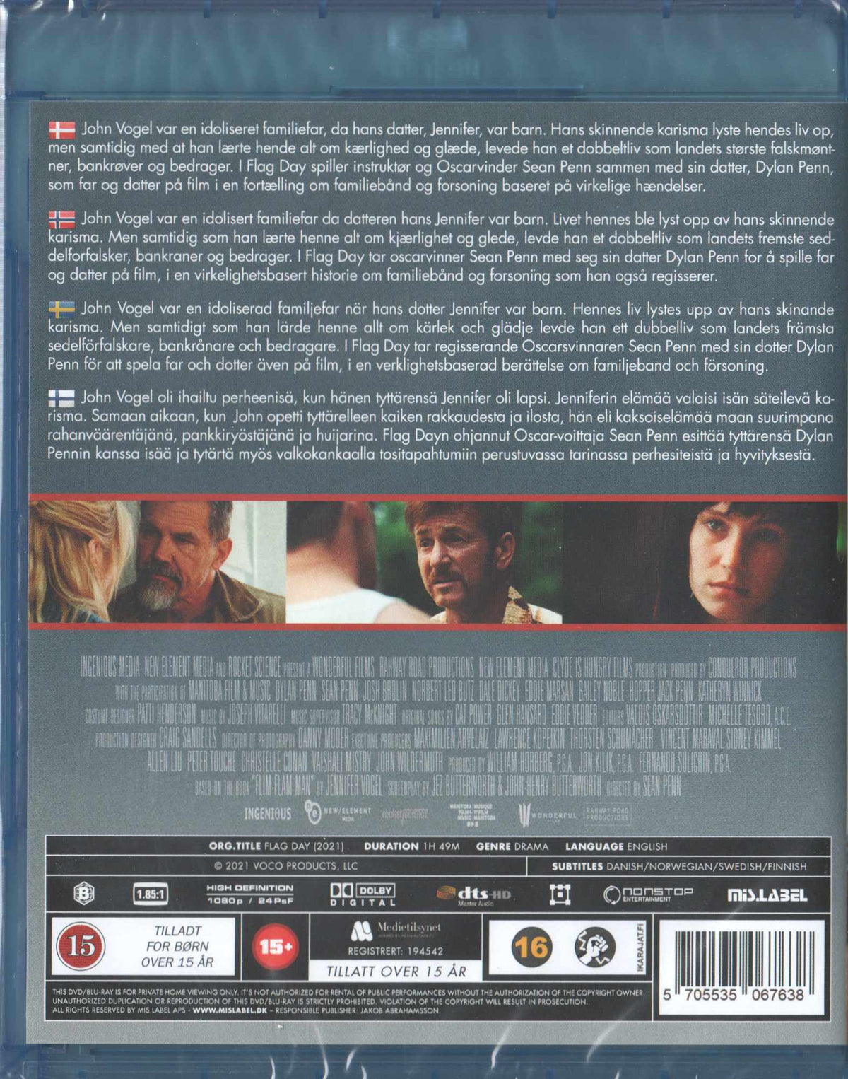 Flag Day (2021) Blu-ray