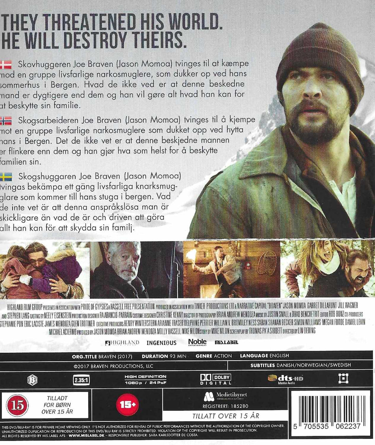 Braven (2017) Blu-ray