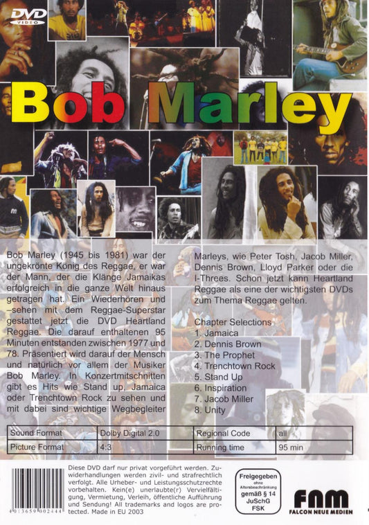 Bob Marley Heartland Reggae (1980) DVD