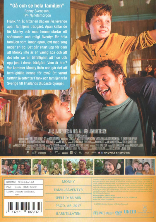 Monky (2017) DVD