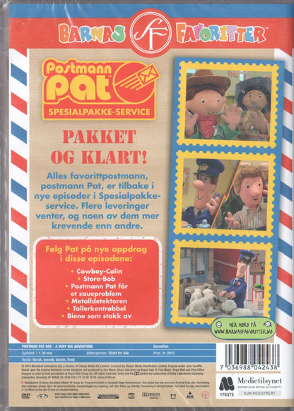 Postman Pat SDS A Very Big Adventure (2012) DVD, Norwegian Edition