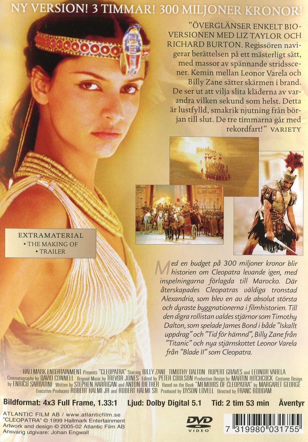 Cleopatra (1999) DVD
