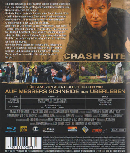 Crash Site (2011) Blu-ray
