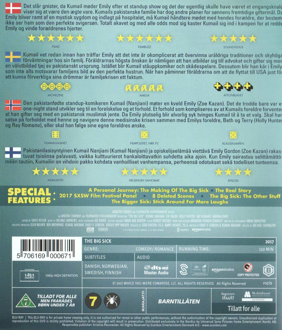 The Big Sick (2017) DVD