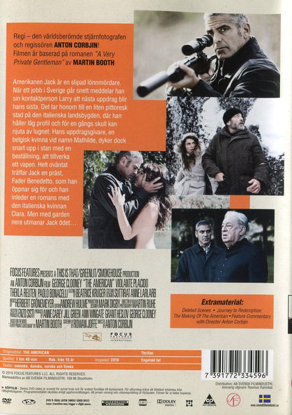 The American (2010) DVD