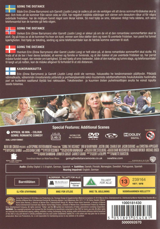 Going the Distance (2010) DVD