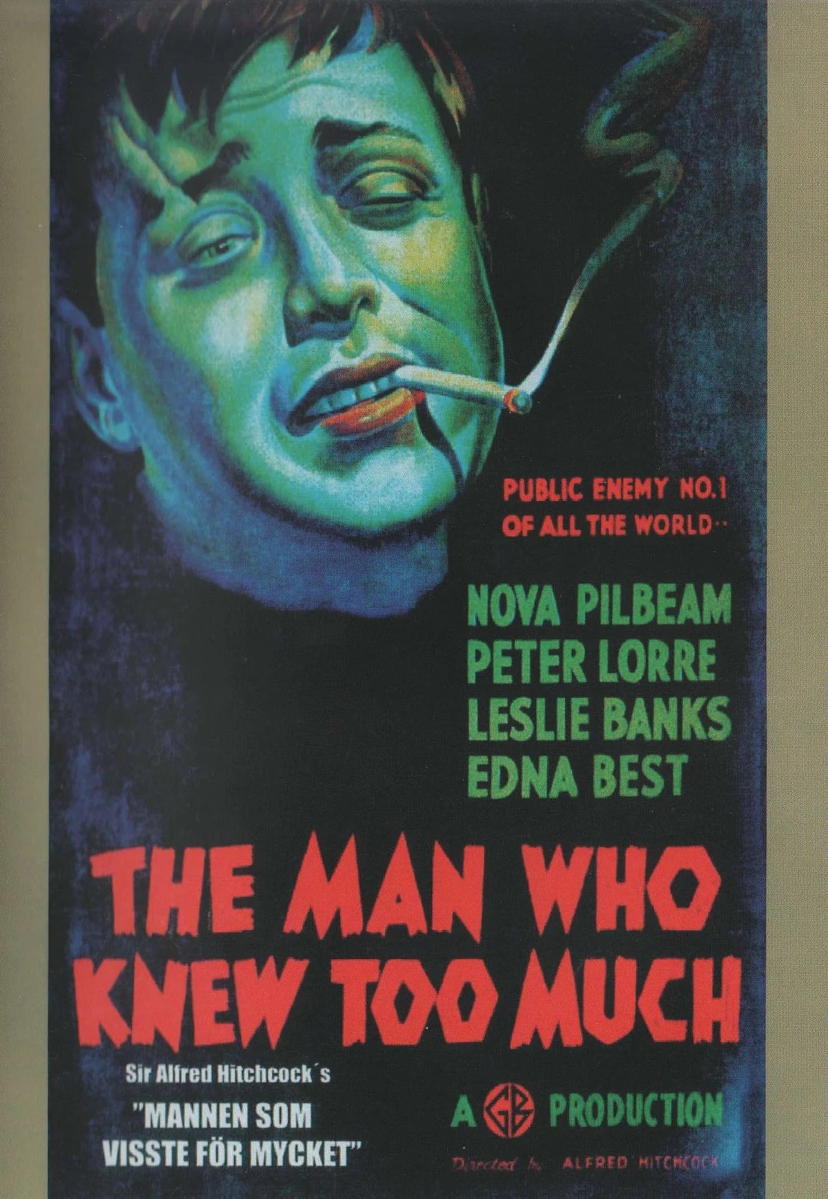 The Man Who Knew Too Much (1956) DVD