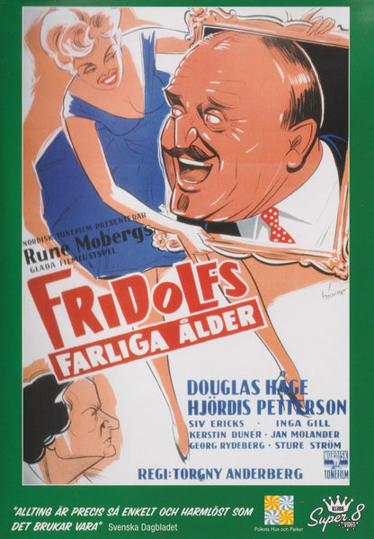 Fridolfs Farliga Ålder (1959) DVD