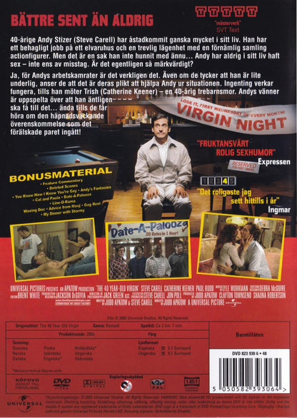 The 40 Year Old Virgin (2005) DVD