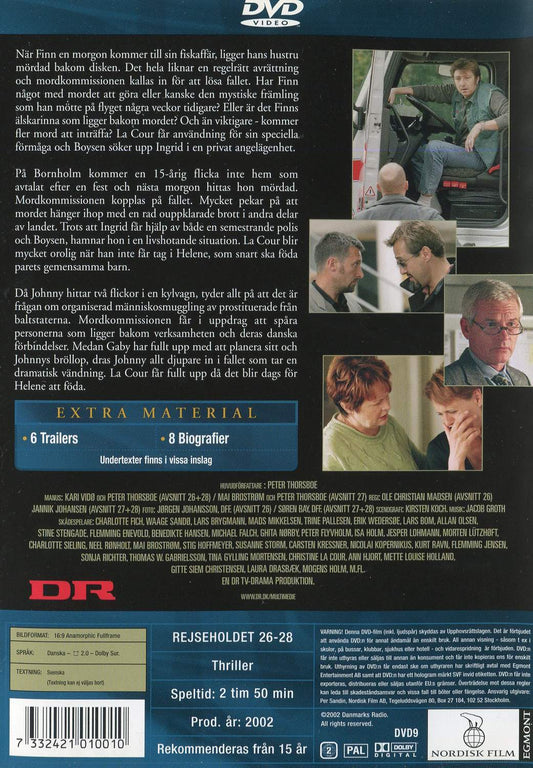 Rejseholdet 26-28 (2002) DVD, Mordkommisionen 9