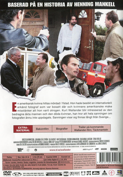 Wallander Fotografen (2006) DVD