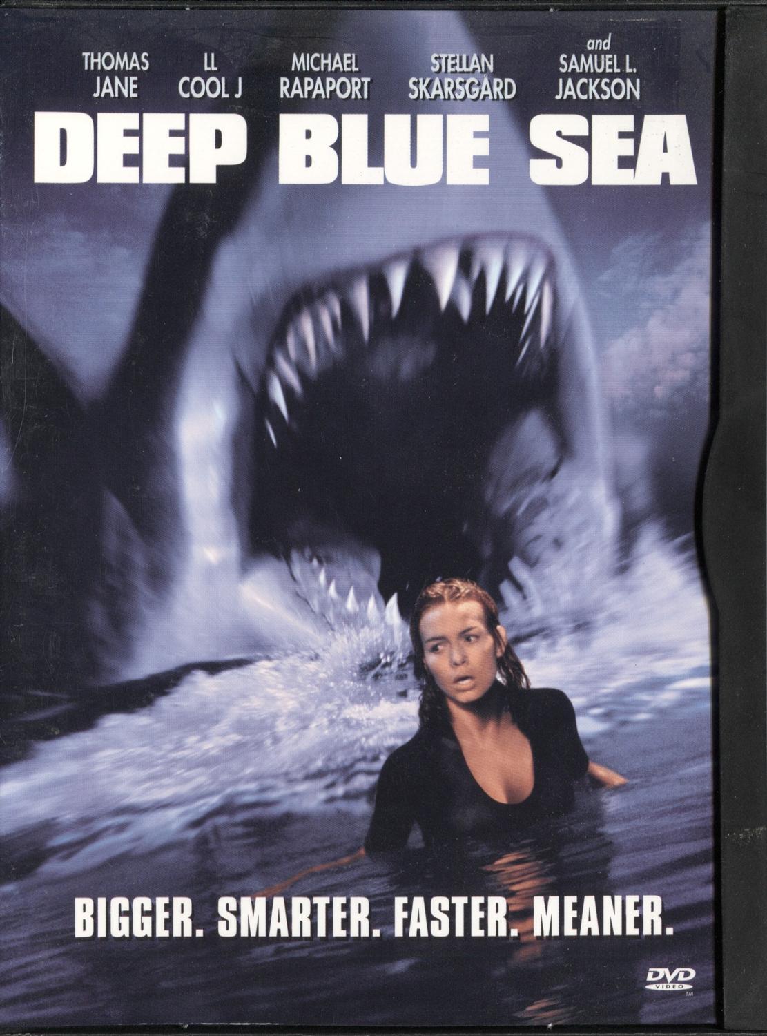 Deep Blue Sea (1999) DVD, Snapcase