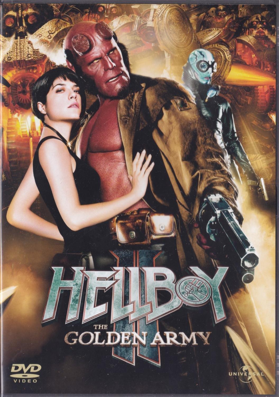 Hellboy 2 The Golden Army (2008) DVD