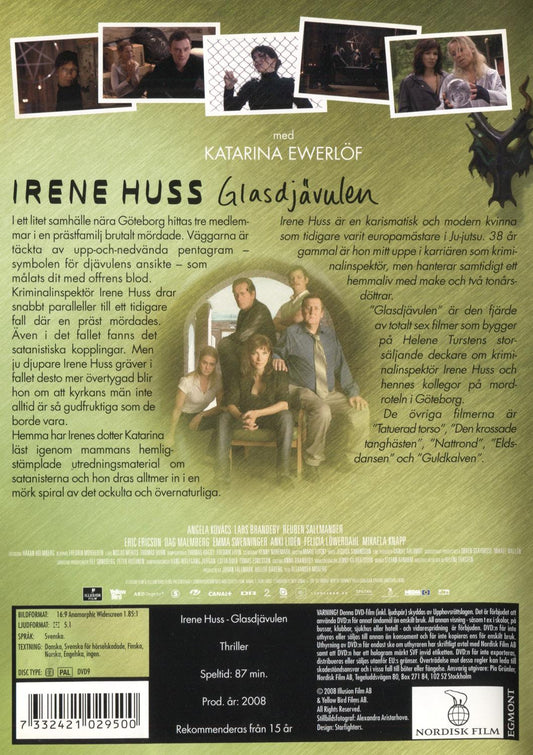 Irene Huss Glasdjävulen (2008) DVD