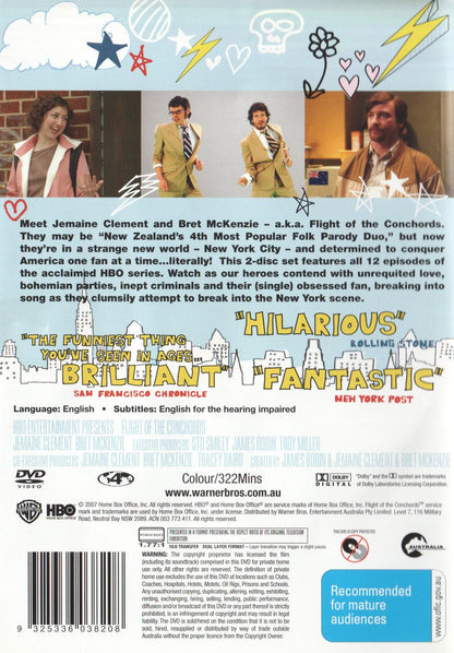 Flight of the Conchords Season 1 (2007) DVD