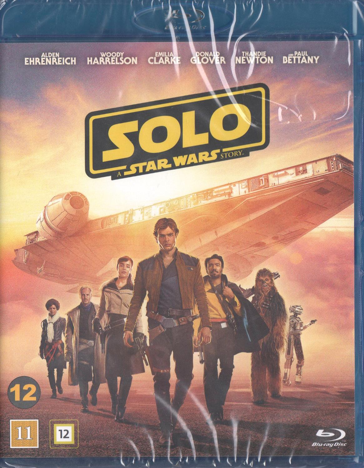Solo A Star Wars Story (2018) Blu-ray