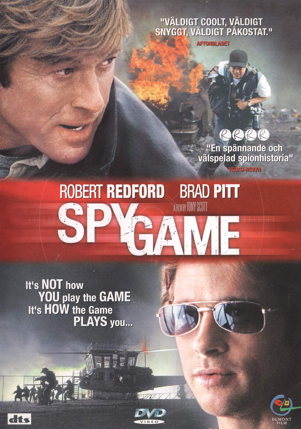 Spy Game (2001) DVD