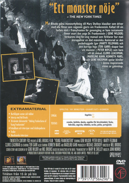 Young Frankenstein (1974) DVD, Special Edition