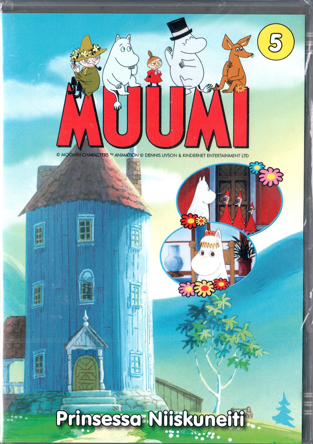 Muumi 5 Prinsessa Niiskuneiti (1990) DVD
