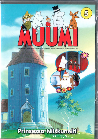 Muumi 5 Prinsessa Niiskuneiti (1990) DVD