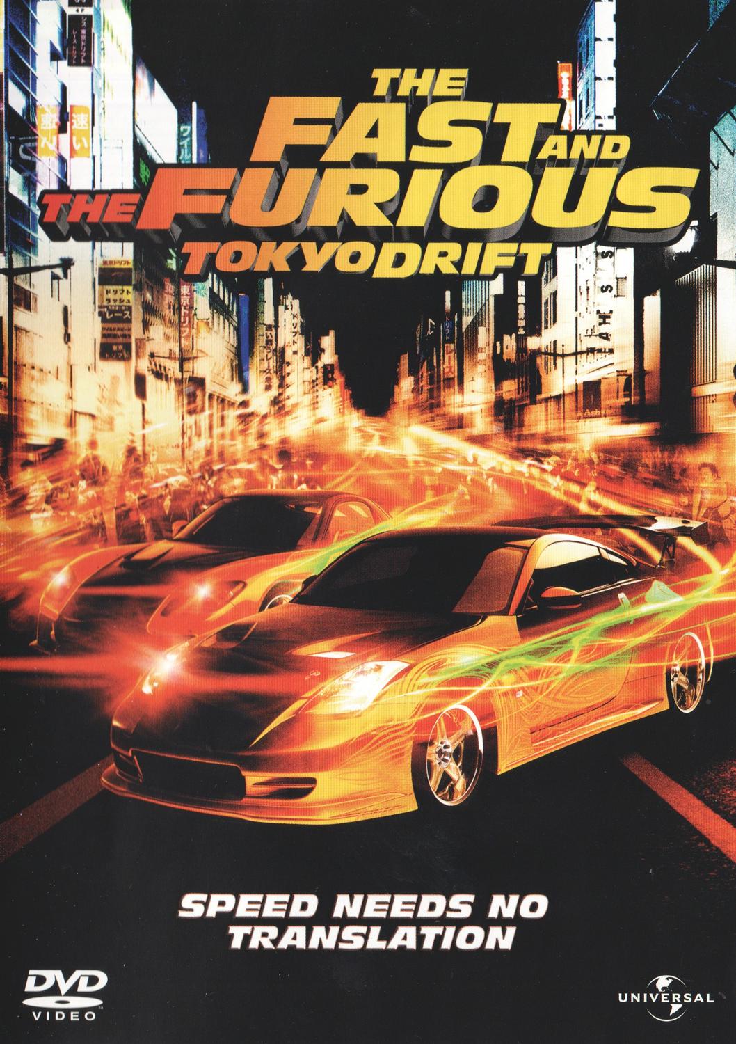 The Fast and the Furious Tokyo Drift (2006) DVD