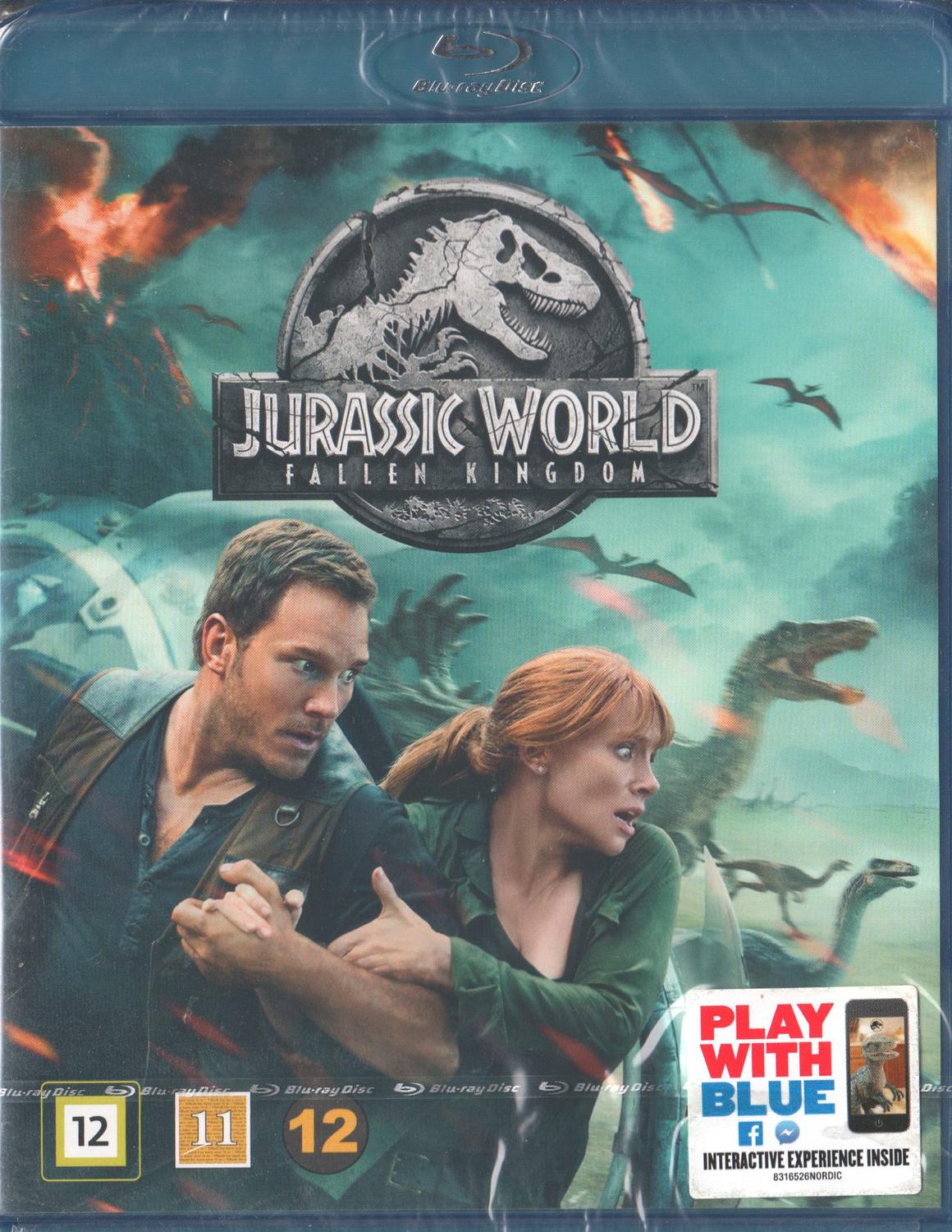 Jurassic World Fallen Kingdom (2018) Blu-ray