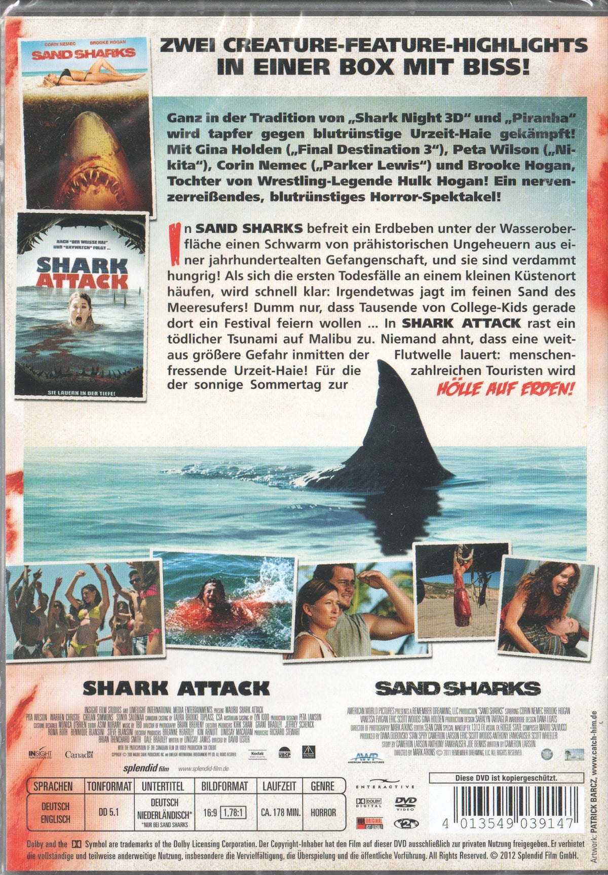 The Shark Box: Shark Attack & Sand Sharks (2012) DVD