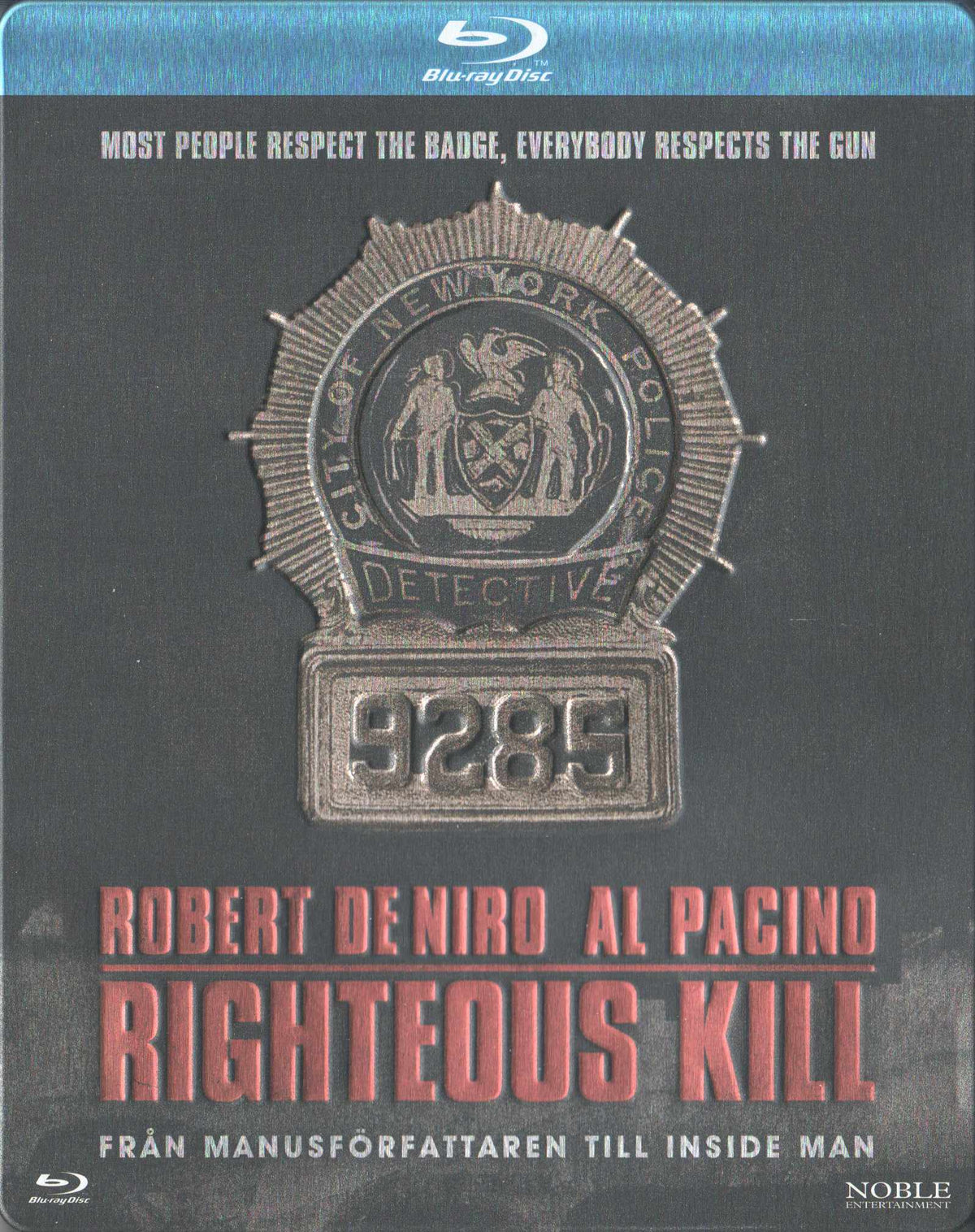 Righteous Kill (2008) Blu-ray, Steelbook